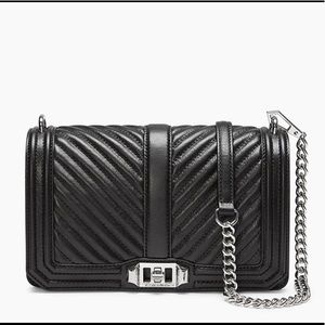 Rebecca Minkoff Black Love Crossbody